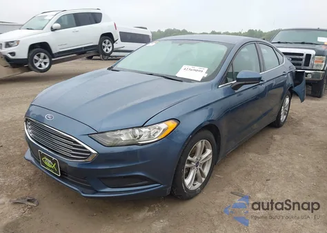 2018 Ford Fusion Se из США, поврежденный, VIN 3FA6P0H74JR226458